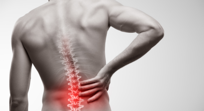 Lage rugklachten Hoek